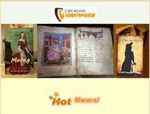 Tablet Screenshot of creativegateway.com
